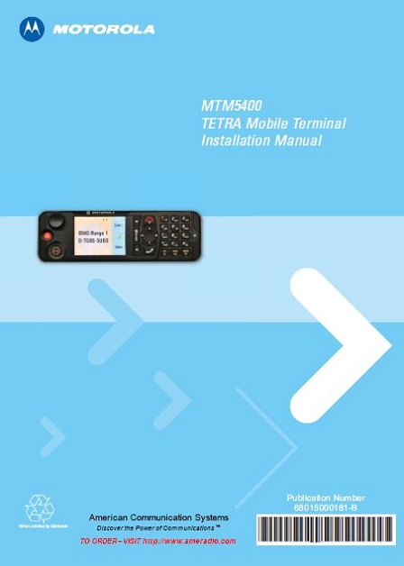 Manuale Installazione MTM5400