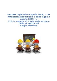 Attuazione Art1 DL 81 2008